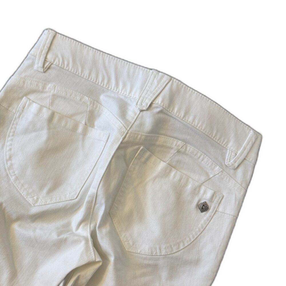 Democracy | AB Solutions Skinny Leg Crop Jeans in White Size 2 Petite NWT New - Picture 8 of 11